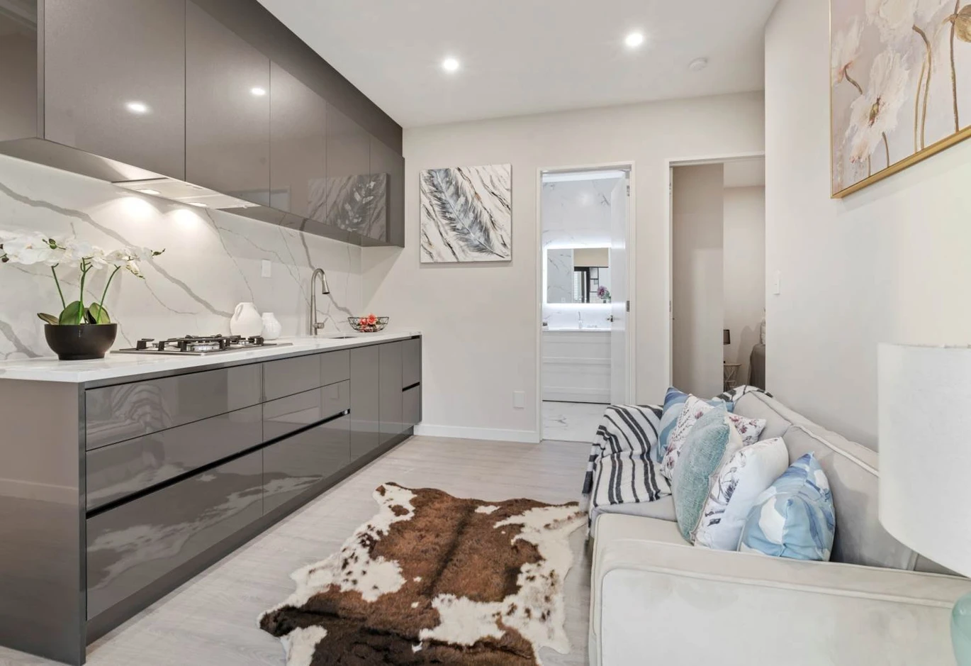 Overseas Bound Owners – Must sell, Offers Over $1,349,000, 2 kitchens, 6 beds (4 ensuites) 5.5 baths house with double garage and 2 beds granny, 12 Woodacre Street Flat Bush, Auckland