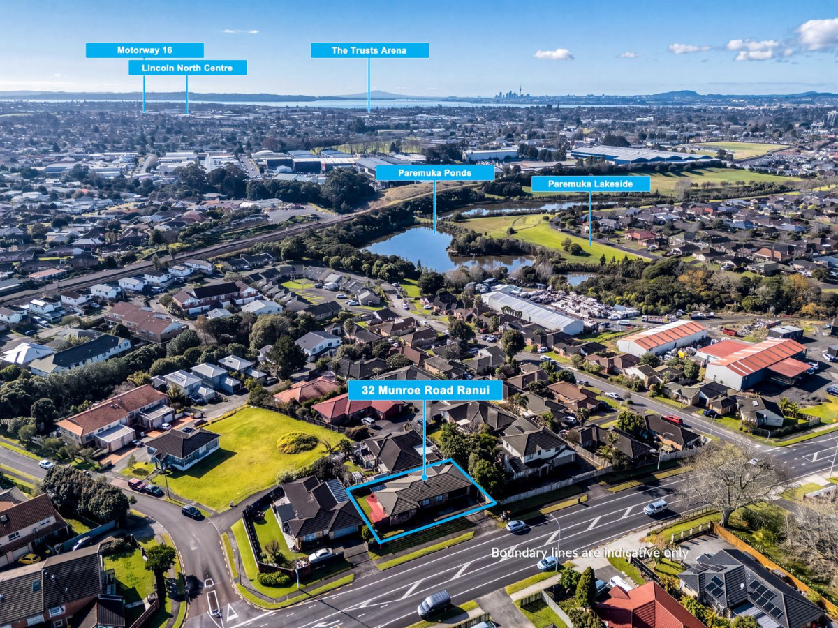 444m2 section, 150m2 Brick and tile 3 beds 2 baths house with double garage, 32 Munroe Road, Ranui, Auckland