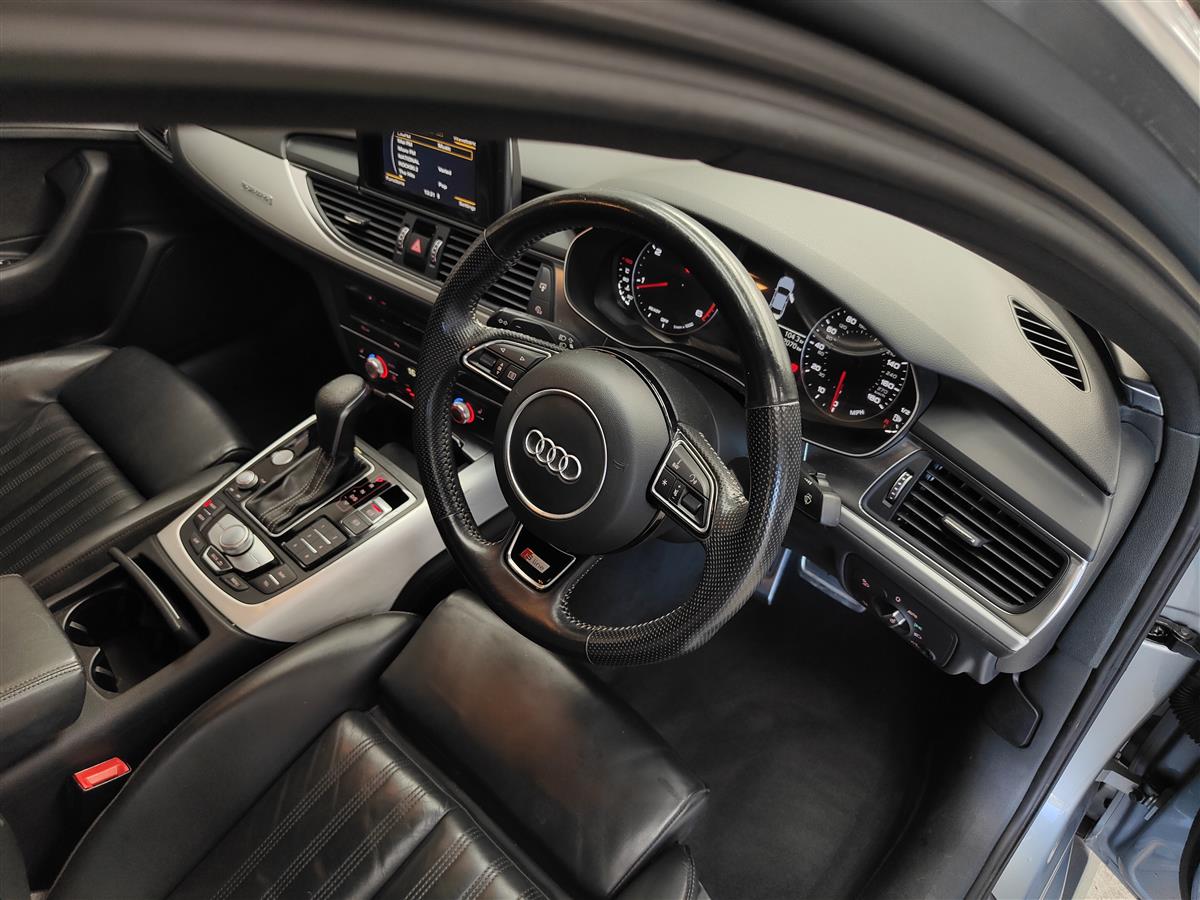 2016 Audi A6 QUATTRO S-LINE 2.0 TDI/LEATHER SEAT/PARKING AID Sedan Automatic, 5 seats, Grey, Diesel, 1,968 cc, New WOF, 57,070 km