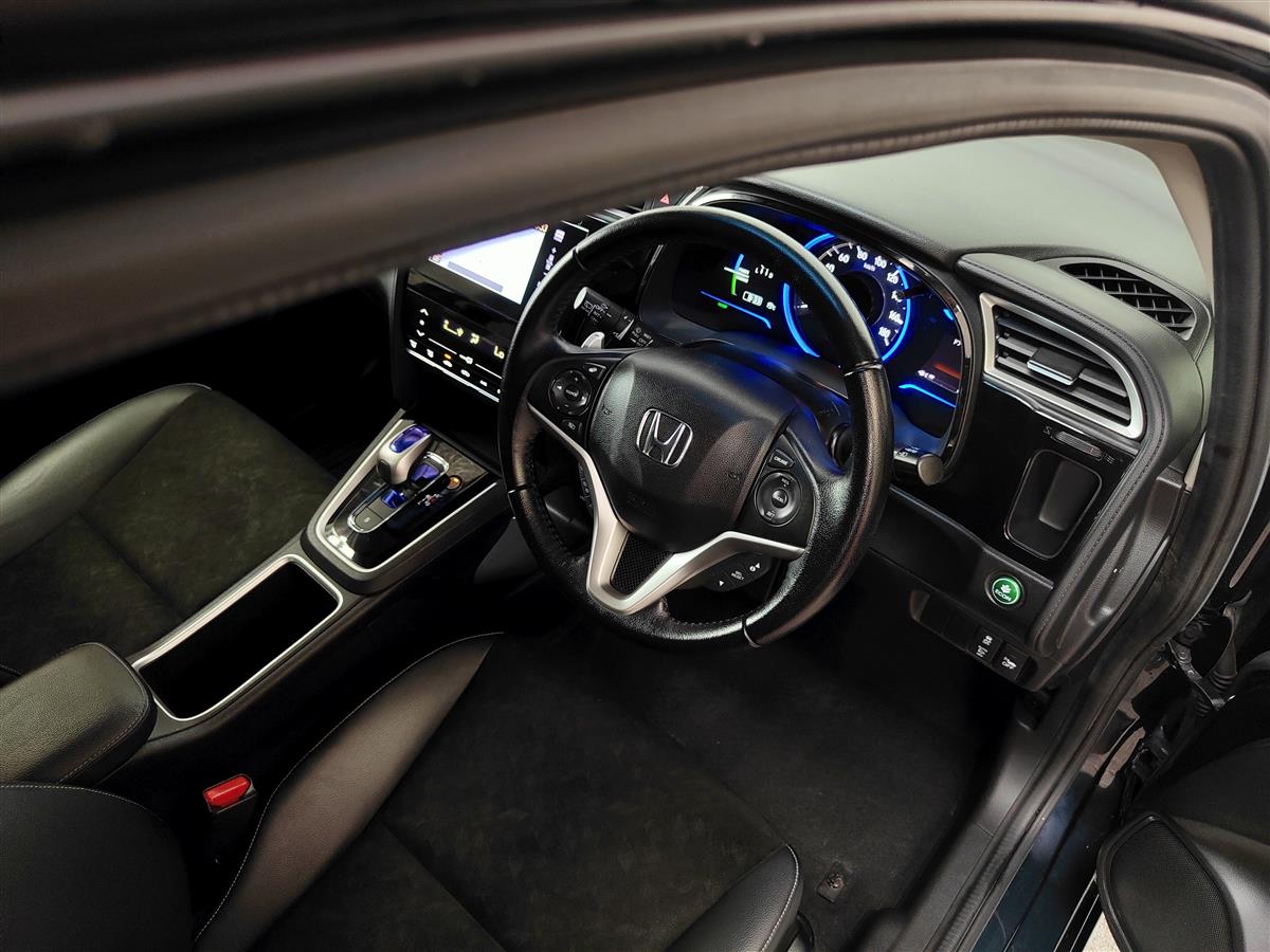 2016 Honda Shuttle Hybrid X STYLE EDITION/GRADE 4/ Hatchback Automatic, 5 seats, Navy Blue, New Import, Hybrid, 1,500 cc, 78,136 km