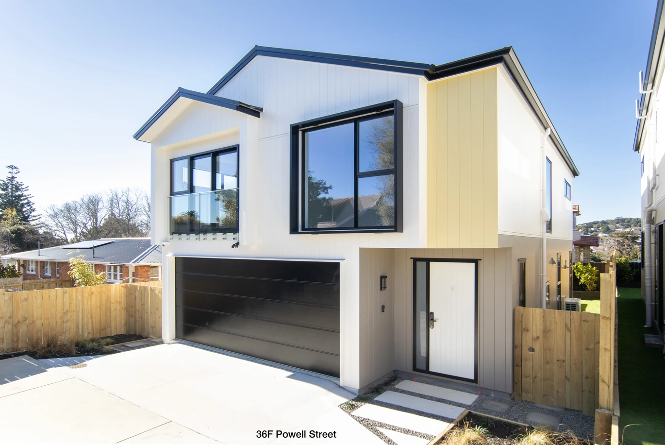 With Sky Tower views, Brandnew standalone 4 beds 2.5/3.5 baths 2 living areas homes with double garage, Central air conditioning, Ventilation system, Underfloor heating, 36 Powell Street Avondale, Auckland