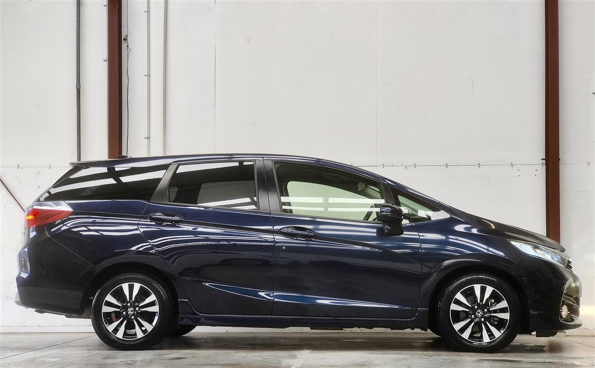 2016 Honda Shuttle Hybrid X STYLE EDITION/GRADE 4/ Hatchback Automatic, 5 seats, Navy Blue, New Import, Hybrid, 1,500 cc, 78,136 km