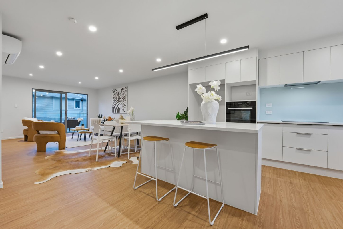 Elevated Living | Sky Tower Views | Westlake Zone, Brandnew freehold 3 beds 3.5 baths home with garage, 72B Sycamore Drive, Sunnynook, Auckland