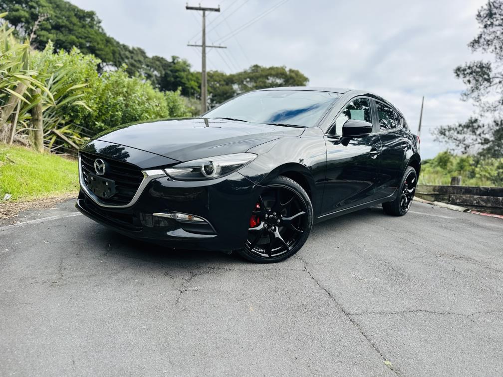2017 Mazda Axela 15S SPORTS !! HIGH SPEC !! Hatchback Tiptronic, 5 seats, Black, New Import, Petrol, 1,500 cc, 55,127 km