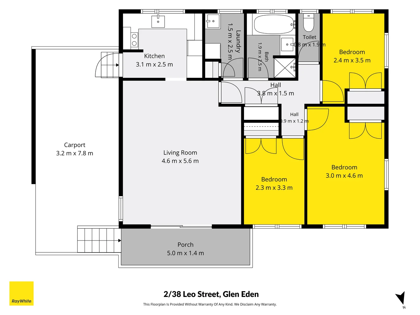 Green Bay High school zone, Renovated 3 beds 1 bath house with carport, ALL CONJUNCTIONALS WELCOME, so agents, bring your buyers, 2/38 Leo Street Glen Eden, Auckland