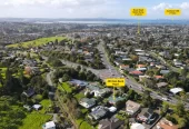 575m2 section on Local Centre zoning, 118m2 Brick 3 beds 2 baths house with carport and standalone double garage, Downstairs a massive rumpus room and Complete with an additional bathroom and laundry, 450 Don Buck Road Massey, Auckland