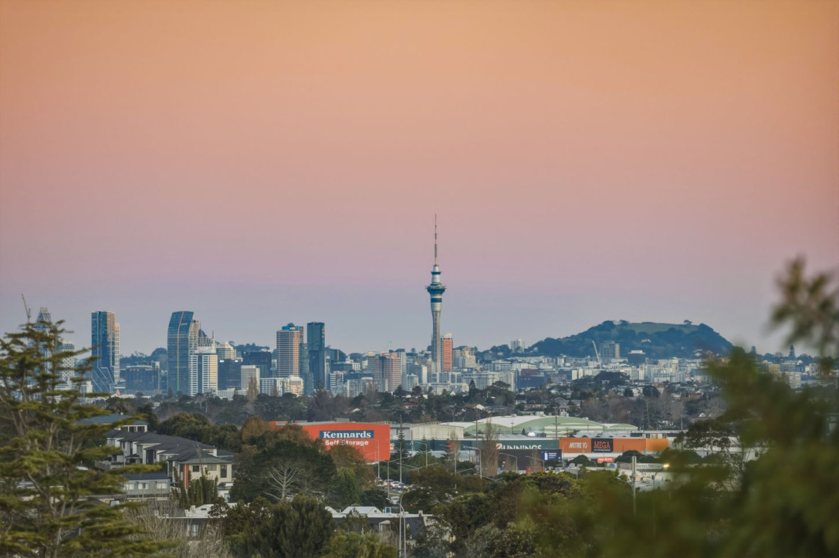 Elevated Living | Sky Tower Views | Westlake Zone, Brandnew freehold 3 beds 3.5 baths home with garage, 72B Sycamore Drive, Sunnynook, Auckland
