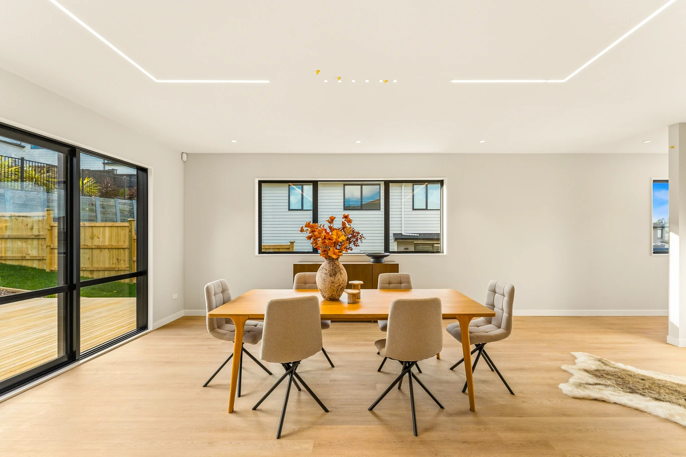 561m2 section, 2 kitchens, 289m2 Brandnew 6 beds (1 ensuite) 4 baths house with double garage and 2 beds granny downstairs, Underfloor heating in all bathrooms, Central air conditioning upstairs and a separate heat pump downstairs, 12 Saw Lane Swanson,, Auckland