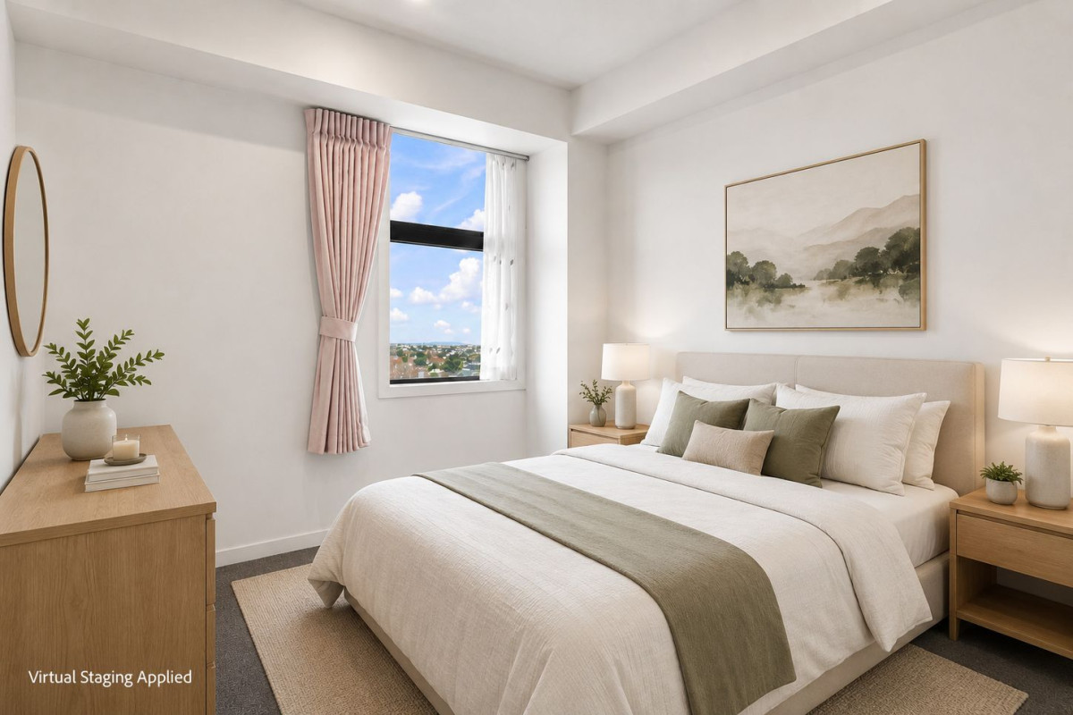 Double grammar school zone ( Mt Albert Grammar and Epsom Girls Grammar), 57m2 Freehold 2 beds 1 bath apartment, 512/428 Dominion Road, Mount Eden, Auckland