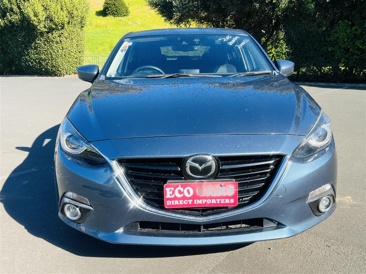 2015 Mazda Axela 2.0S ADAPTIVE CRUISE CONTROL HUD Hatchback Automatic, 5 seats, Blue, Petrol, 2,000 cc, 69,060 km