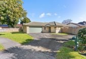 Selling to Settle in Australia, 514m2 section, Brick and tile 3 beds 1 bath house with double garage, 13 Montilla Place, Manurewa, Auckland