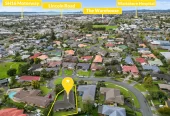 651m2 section, 200m2 Brick and tile 3 beds 2 baths house with double garage, 36 Frank Evans Place Henderson, Auckland
