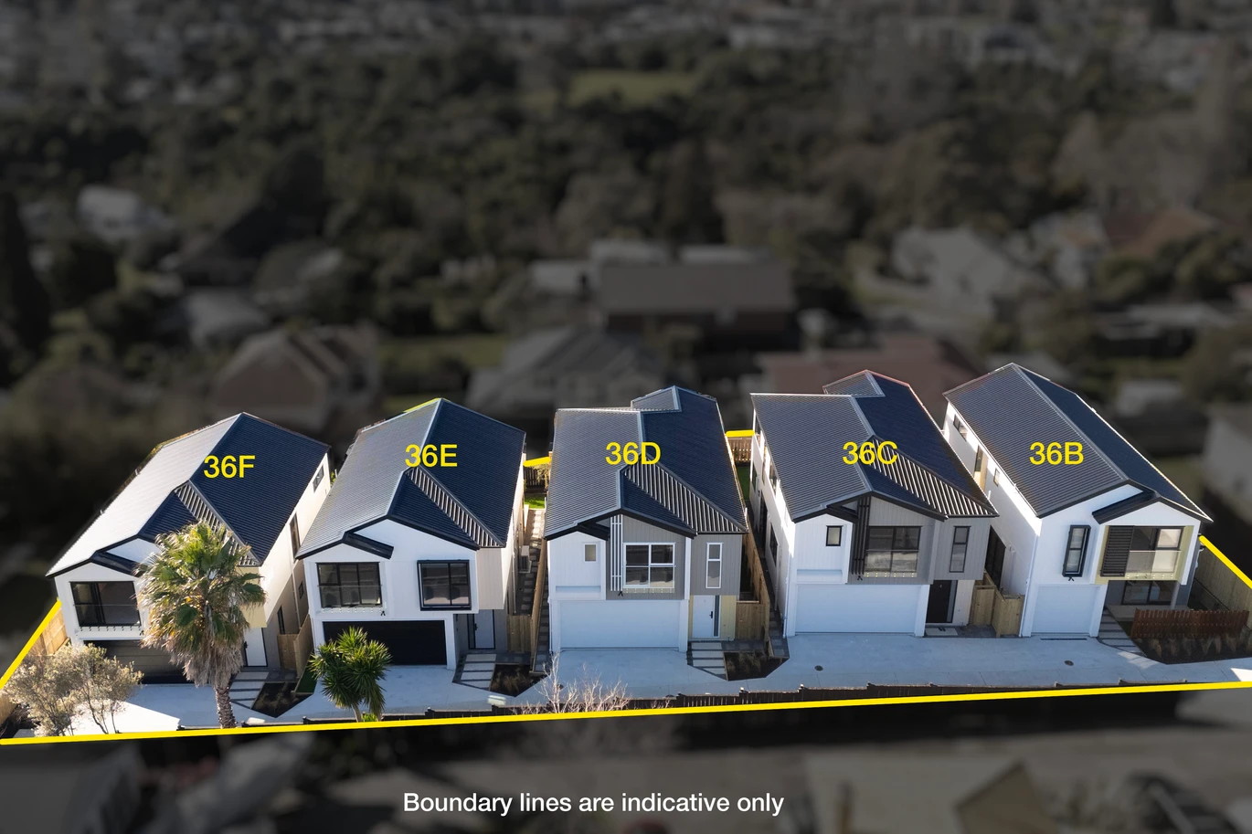 With Sky Tower views, Brandnew standalone 4 beds 2.5/3.5 baths 2 living areas homes with double garage, Central air conditioning, Ventilation system, Underfloor heating, 36 Powell Street Avondale, Auckland
