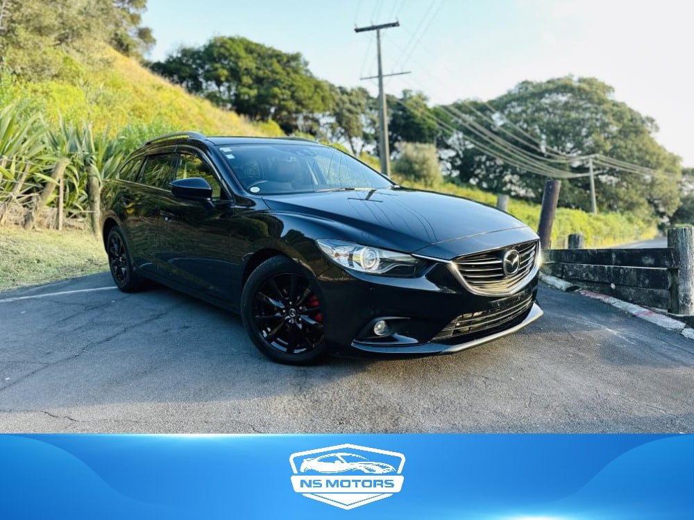 2014 Mazda Atenza 25S L SPORTS !! TOP SPEC !! Station Wagon Tiptronic, Black, 5 seats, New Import, Petrol, 2,500 cc, 68,325 km