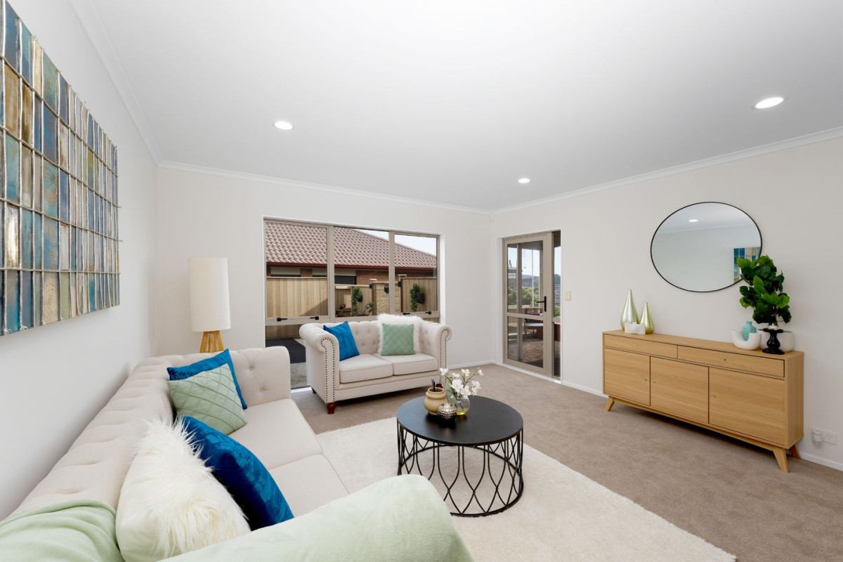464m2 section, 139m2 Brick and tile 3 beds 2 baths house with double garage, 42 Rush Creek Drive, Westgate, Auckland
