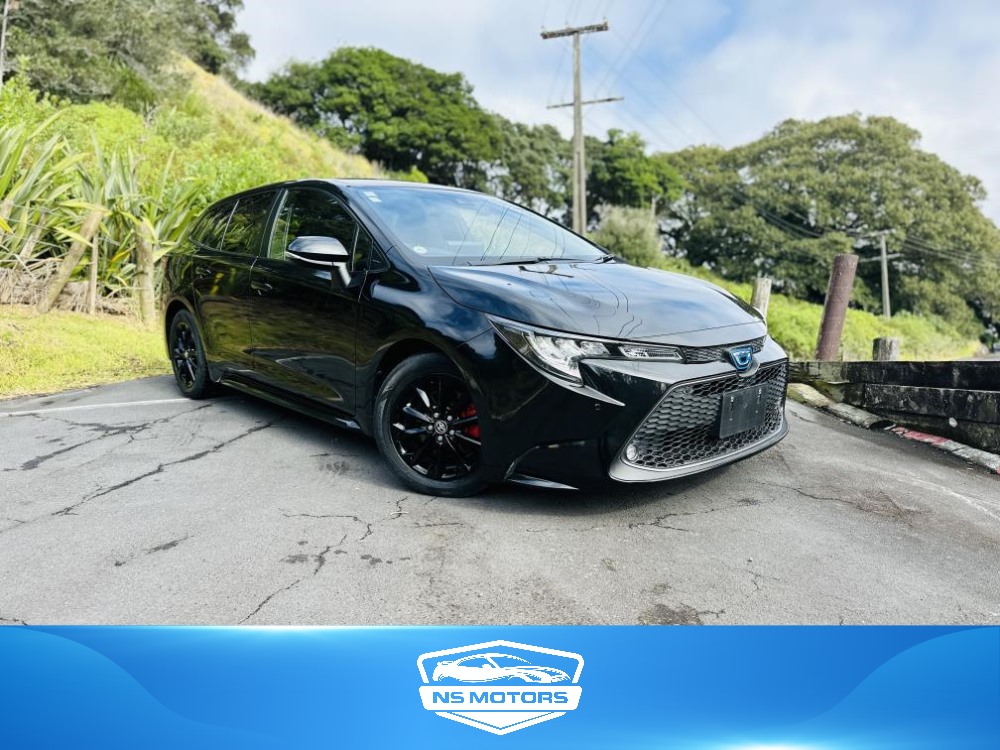2021 Toyota Corolla HYBRID !! TOP SPEC !! Station Wagon Tiptronic, 5 seats, Black, New Import, Hybrid, 1,800 cc, 27,012 km