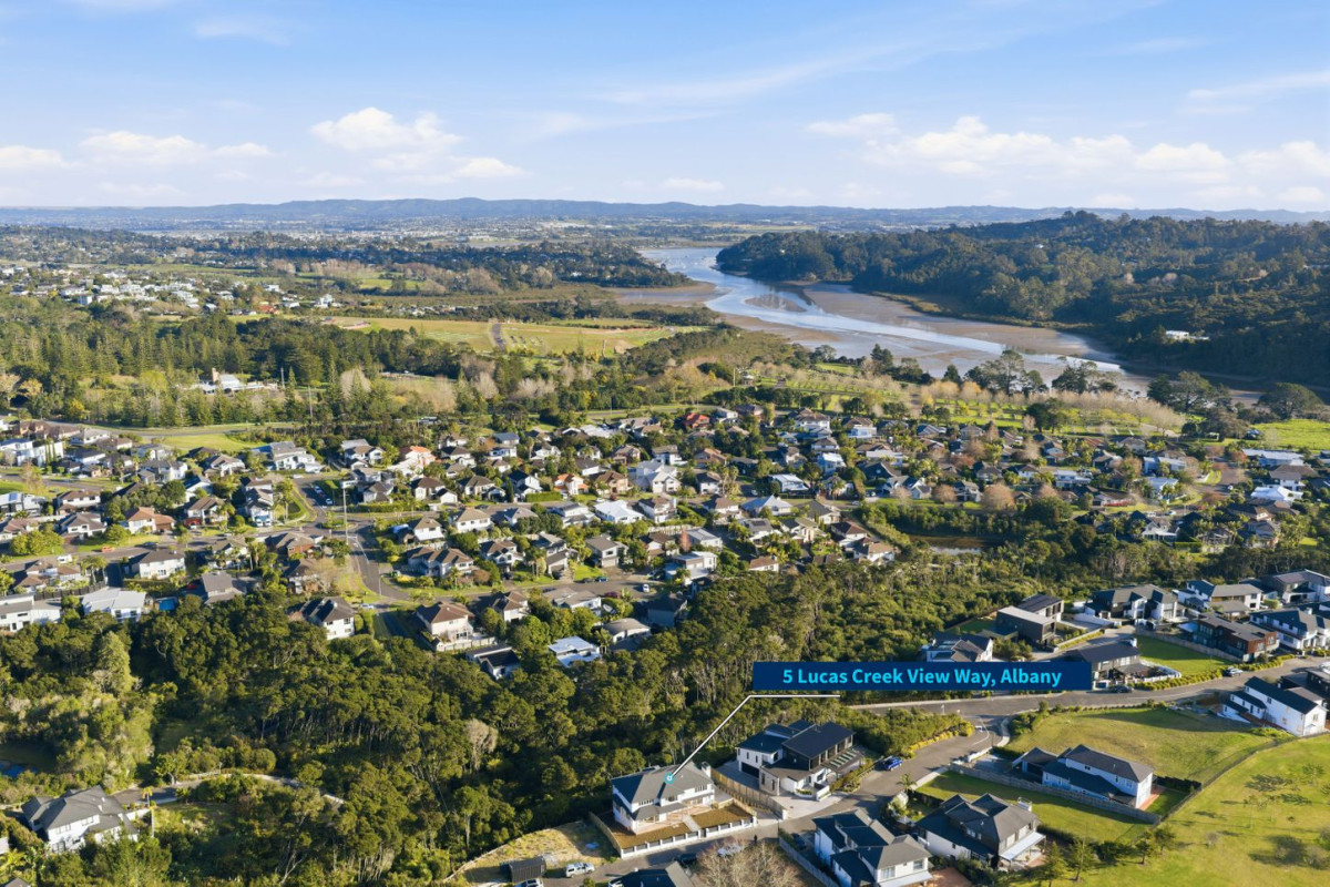 1210m2 section, Golf-side Family Haven, , 4 beds + study room 3.5 baths house with oversized garage, 5 Lucas Creek View Way, Albany, Auckland