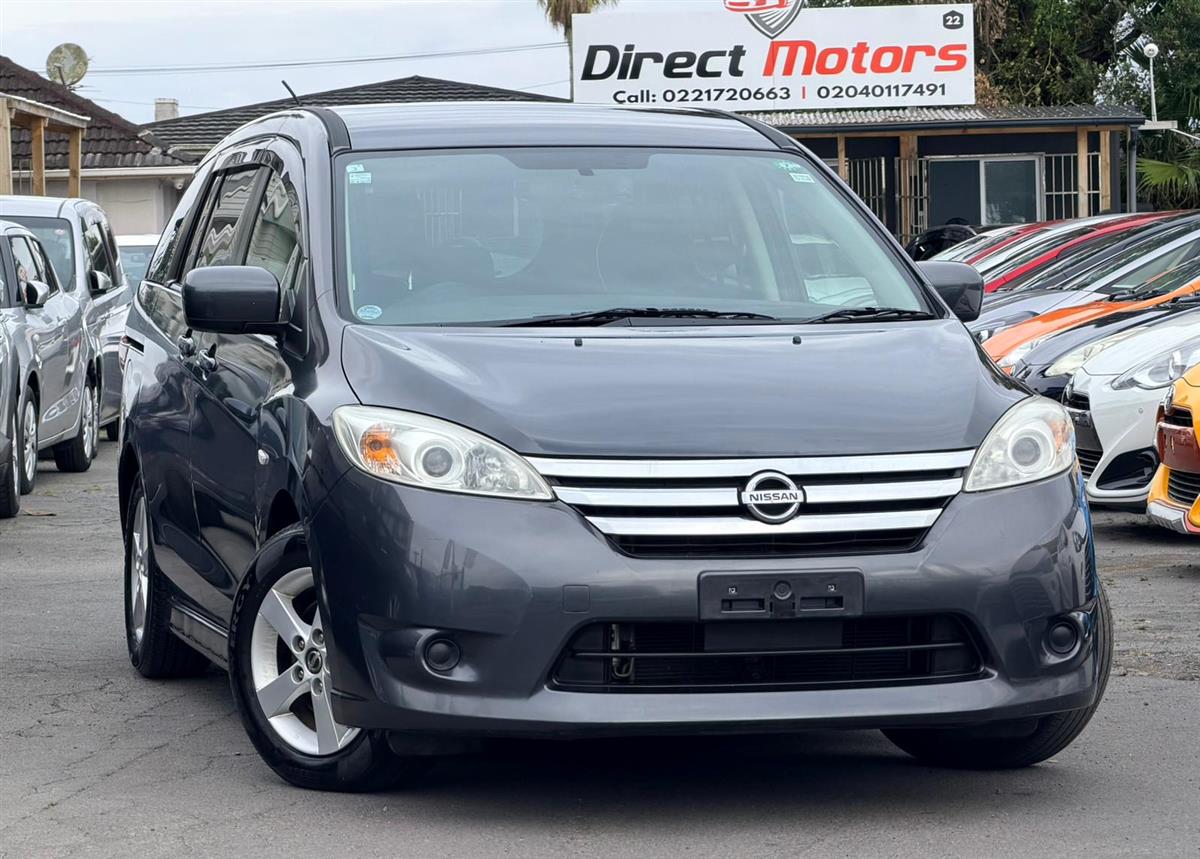 2013 Nissan Lafesta 7 SEATER**HWS**Left Electric Door**Reversing Camera** Station Wagon Automatic, Grey, Petrol, 1,997 cc, 89,459 km