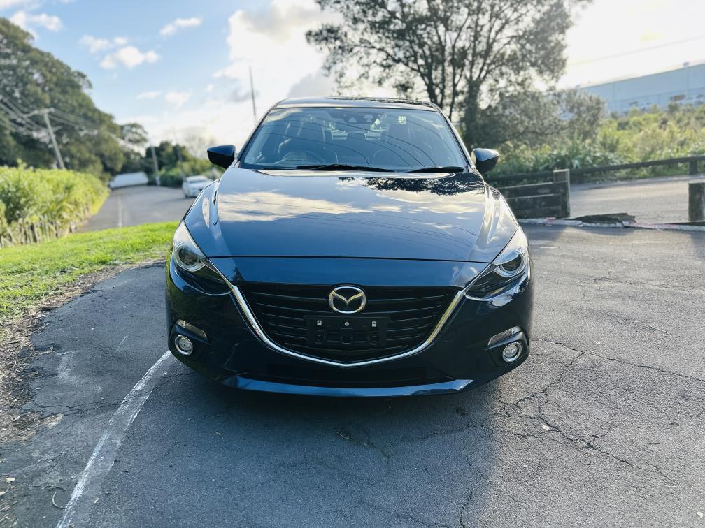 2014 Mazda Axela HYBRID !! L PACKAGE !! TOP SPEC !! Sedan Tiptronic, 5 seats, Blue, New Import, Hybrid, 2,000 cc, 78,020 km