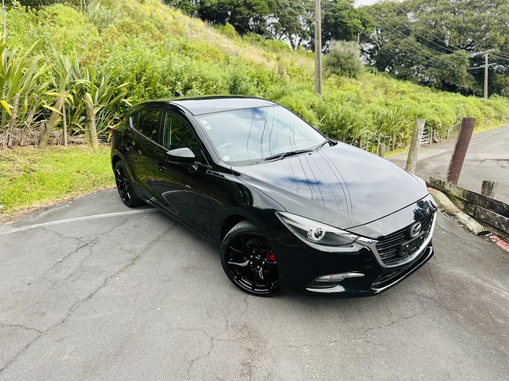 2017 Mazda Axela 15S SPORTS !! HIGH SPEC !! Hatchback Tiptronic, 5 seats, Black, New Import, Petrol, 1,500 cc, 55,127 km