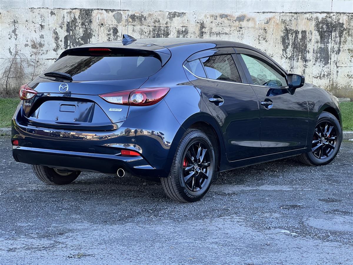2016 Mazda Axela Lane Departure Alert !! Adaptive Cruise !! Hatchback Automatic, 5 seats, Blue, New Import, Petrol, 1,490 cc, 90,159 km