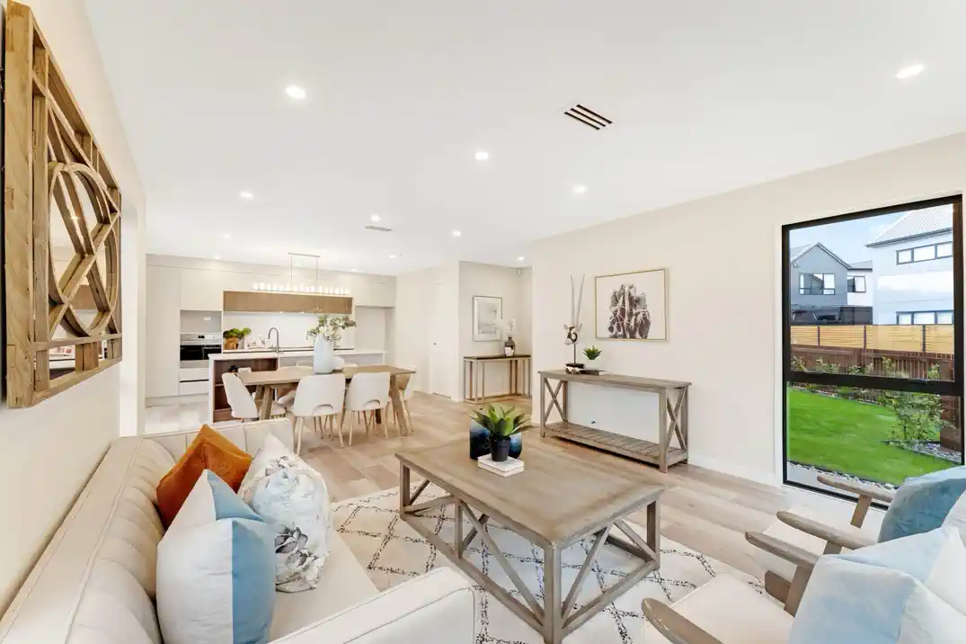 Built by Award Winning Legendary Homes, Master Build 10-Year Guarantee, Brandnew standalone 4 beds 2.5 baths house with garage + Extra Parking, Central Heating and Cooling, Reserve Outlook + Corner Site, Tesla EV Charger Installed, 13 Resnik Crescent, Kumeu, Auckland