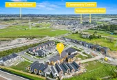 Brandnew, 139.7m2; Floor, 3 beds, 2.5 bathrooms, a dedicated study room, an internal garage, & additional off-street parking. 7 Longview Oak Lane Papakura, Auckland