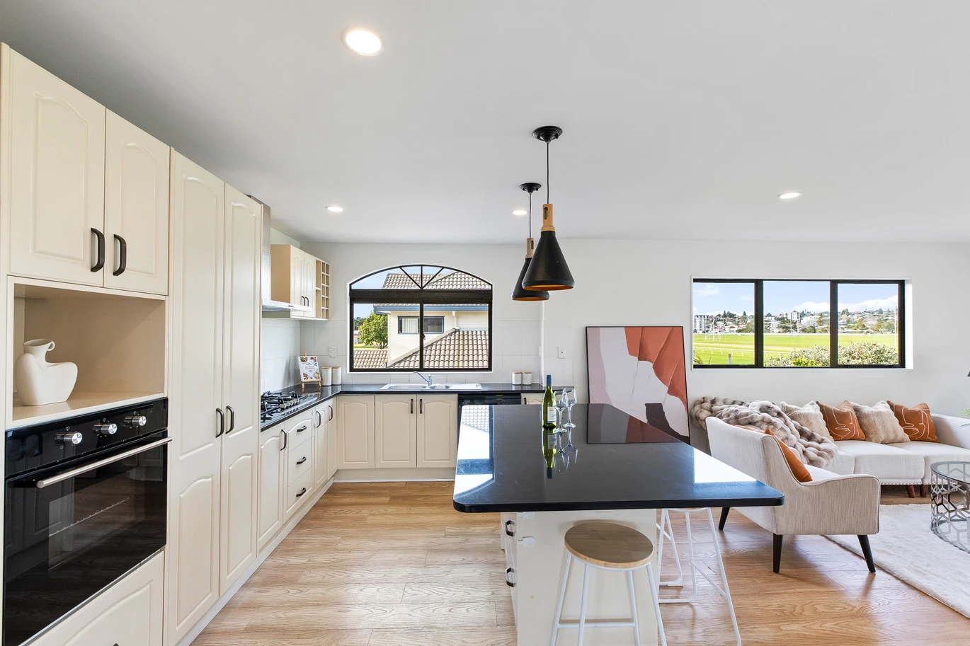 450m2 section, positioned right beside the legendary racecourse, 227m2 5 beds 3.5 baths (3 ensuites with one that doubles as both an ensuite and semi ensuite – see floorplan) with double garage, 58 Nacton Lane Avondale, Auckland