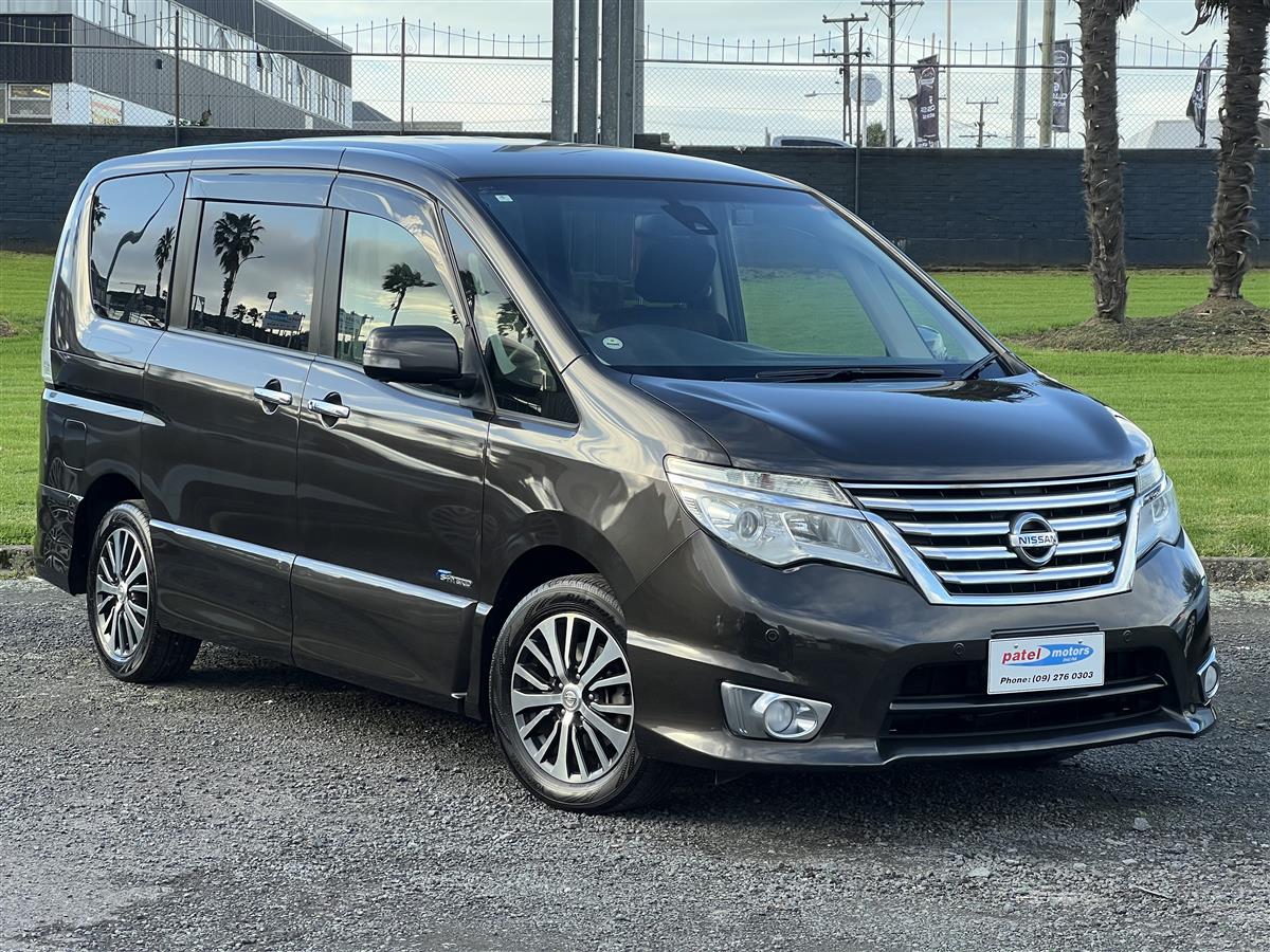 2014 Nissan Serena 360° camera !! LDA !! Van Automatic, 8 seats, Brown, New Import, Petrol, 1,990 cc, 75,465 km