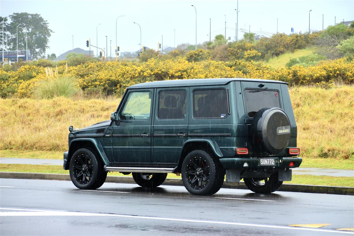 2015 Mercedes-Benz G 350 G350d Brabus Kits 4Matic NZ GPS RV/SUV Automatic, Green, Diesel, 3,000 cc, 62,000 km