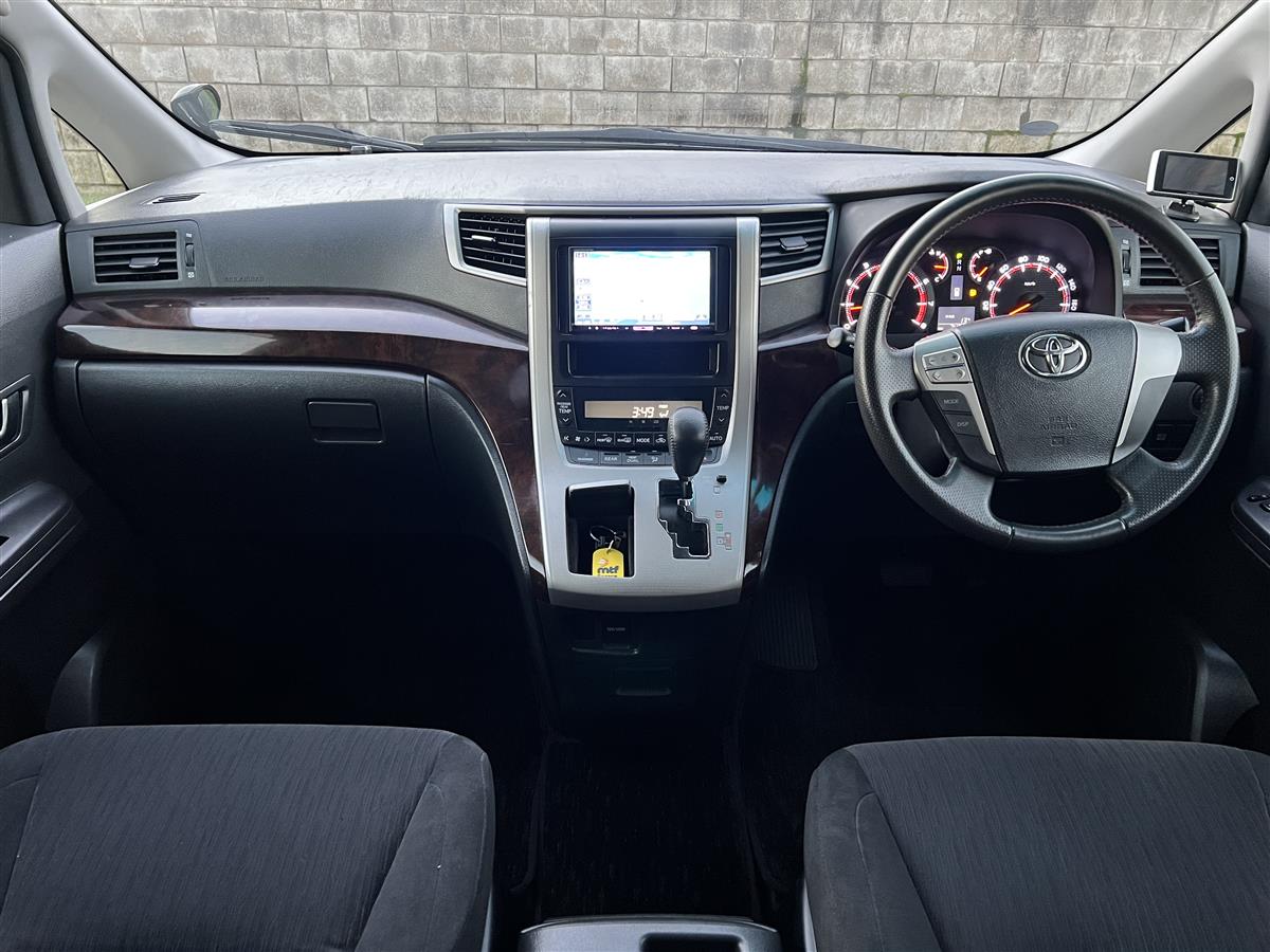 2012 Toyota Vellfire Parking Sensors !! Van Automatic, 8 seats, Black, New Import, Petrol, 2,360 cc, 74,827 km