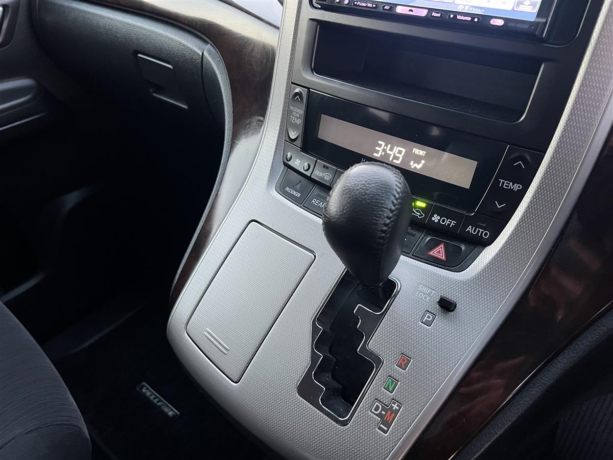 2012 Toyota Vellfire Parking Sensors !! Van Automatic, 8 seats, Black, New Import, Petrol, 2,360 cc, 74,827 km