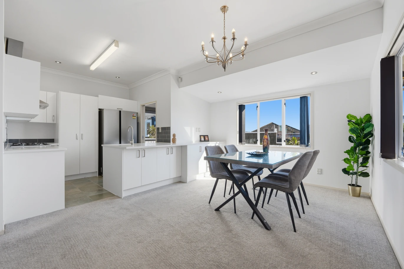 400m2 section, Renovated 3 beds 2 baths house with double carport, 33 View Road Henderson, Auckland