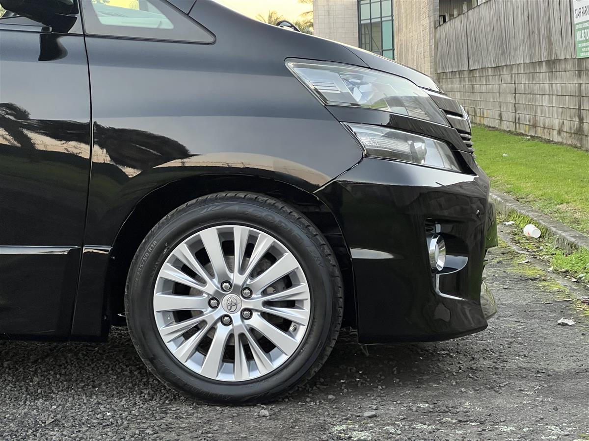 2012 Toyota Vellfire Parking Sensors !! Van Automatic, 8 seats, Black, New Import, Petrol, 2,360 cc, 74,827 km