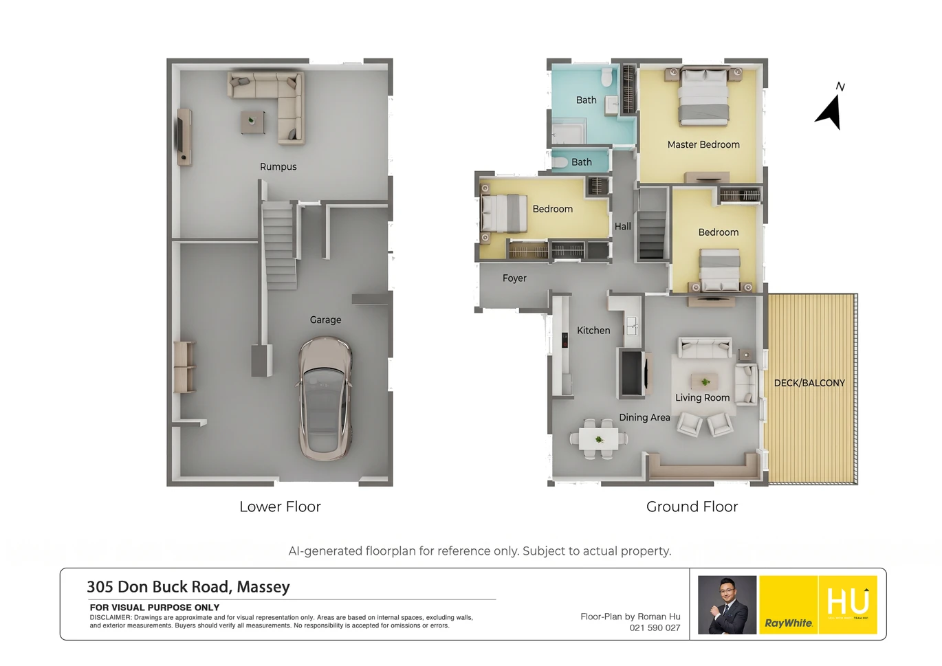 Urgent Sale, 3 beds 1 bath house on 1260m² section, Urban Zone, With RC approved for 9 premium units with garages, Ignore the $1,150,000 CV-our highly motivated vendor demands an immediate sale and urgently welcomes all reasonable offers, 305 Don Buck Road Massey, Auckland