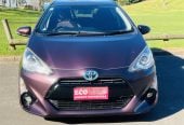 2015 Toyota Aqua G PUSH BUTTON START CRUISE CONTROL Hatchback Automatic, Purple, 5 seats, Hybrid, 1,500 cc, 55,080 km