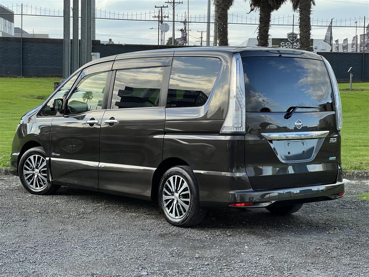 2014 Nissan Serena 360° camera !! LDA !! Van Automatic, 8 seats, Brown, New Import, Petrol, 1,990 cc, 75,465 km