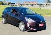 2015 Toyota Aqua G PUSH BUTTON START CRUISE CONTROL Hatchback Automatic, Purple, 5 seats, Hybrid, 1,500 cc, 55,080 km