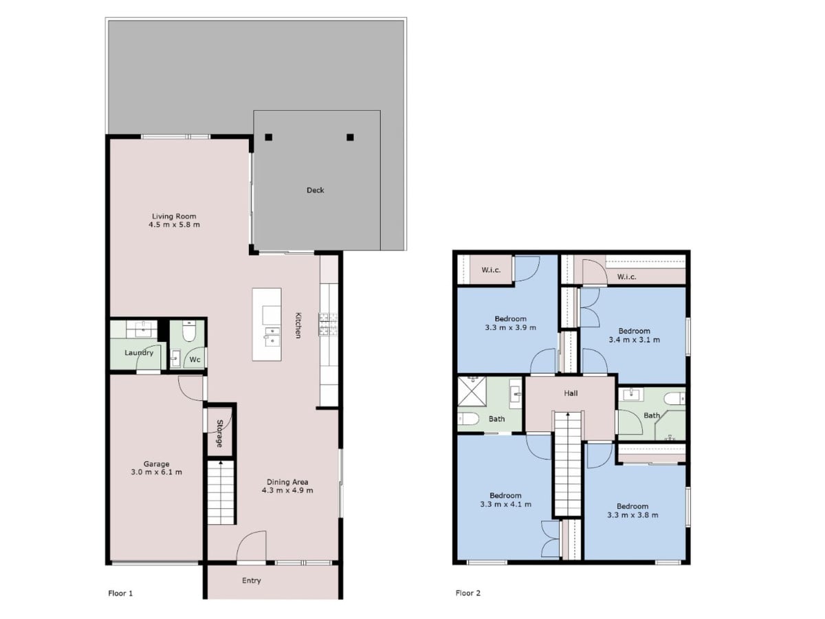 For rent, Brandnew 4 beds 2.5 baths house with garage, available now, 6 Dorset Down Drive, Karaka, Auckland