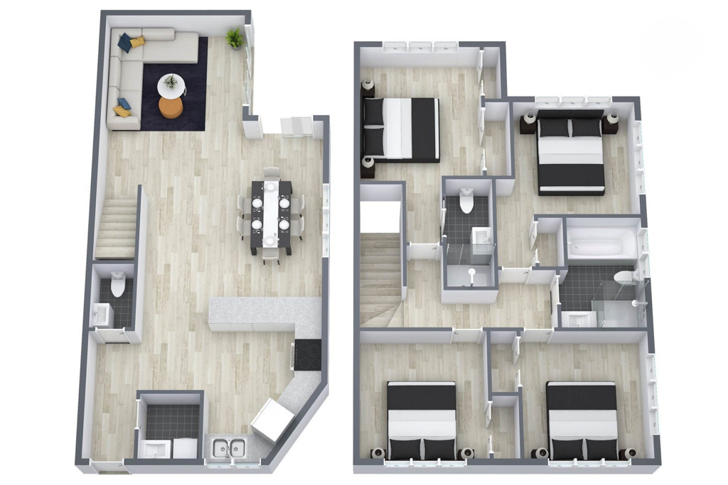 Brandnew 4 beds 2.5 baths home with car parks, Manurewa, Auckland