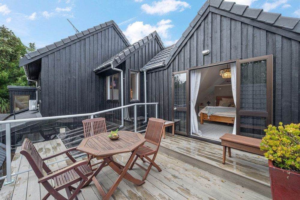 1222m2 section, Macleans College zone, 5 beds + office 4 baths house with double garage and double car port, 80A Beach Road, Mellons Bay, Auckland
