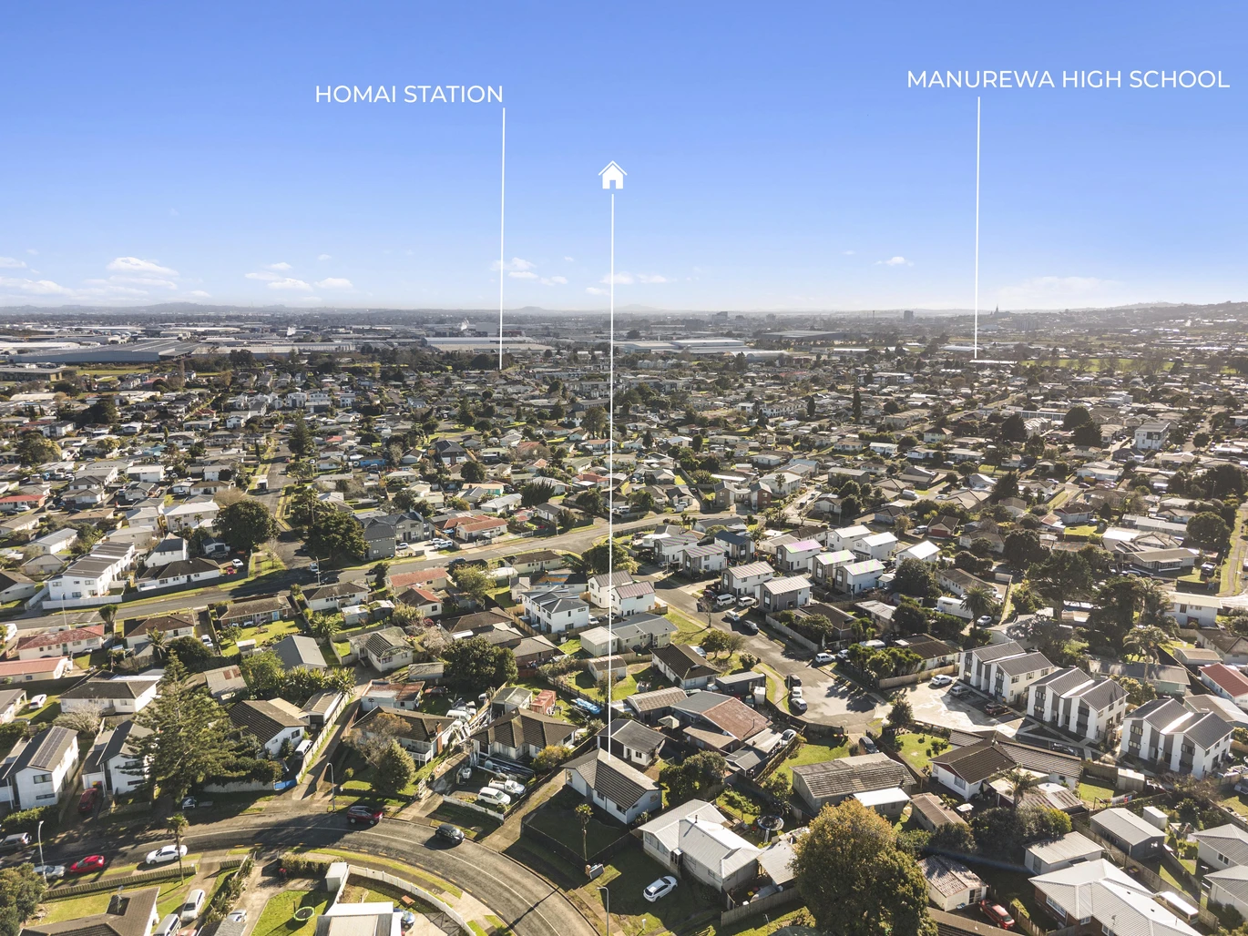 607m2 section, Renovated 3 beds 1 bath house, a large double garage includes an extension with a utility room, 5 Bedlington Avenue Manurewa, Auckland