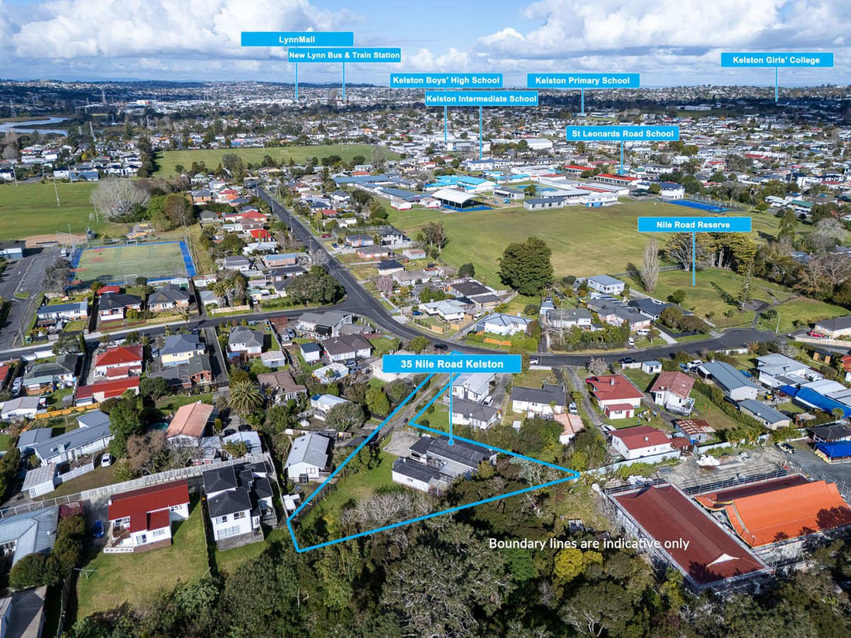 1255m2 section, 6 beds 2 baths house with carport and 3 beds granny downstairs, 35 Nile Road, Kelston, Auckland