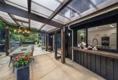1222m2 section, Macleans College zone, 5 beds + office 4 baths house with double garage and double car port, 80A Beach Road, Mellons Bay, Auckland
