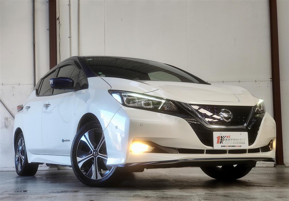 2021 Nissan Leaf 62KW E+ G/BOSE SOUND/SOH91.8%/PRO PILOT/GRADE 4.5/LOW KMS Hatchback Automatic, Electric, 20,579 km