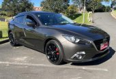 2014 Mazda Axela HIGH SPEC HUD LEATHER SEATS Sedan Automatic, Hybrid, 2,000 cc, 53,981 km