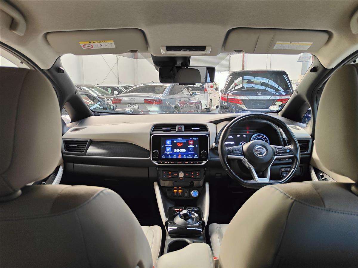 2021 Nissan Leaf 62KW E+ G/BOSE SOUND/SOH91.8%/PRO PILOT/GRADE 4.5/LOW KMS Hatchback Automatic, Electric, 20,579 km