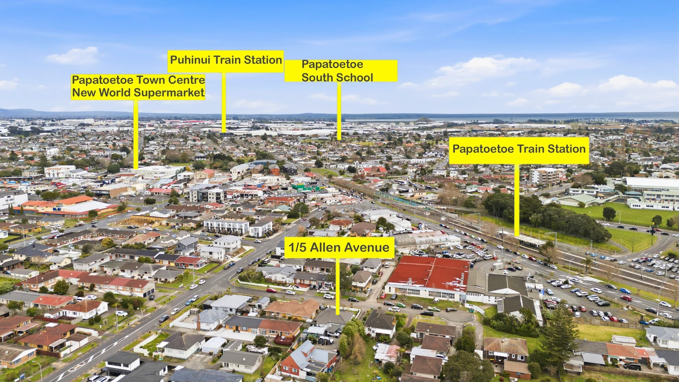 Owners Have Bought – Must Sell, Ignore CV! 3 Bedroom + Study | 1 Bath | 5 Car Parks, 1/5 Allen Avenue Papatoetoe, Auckland