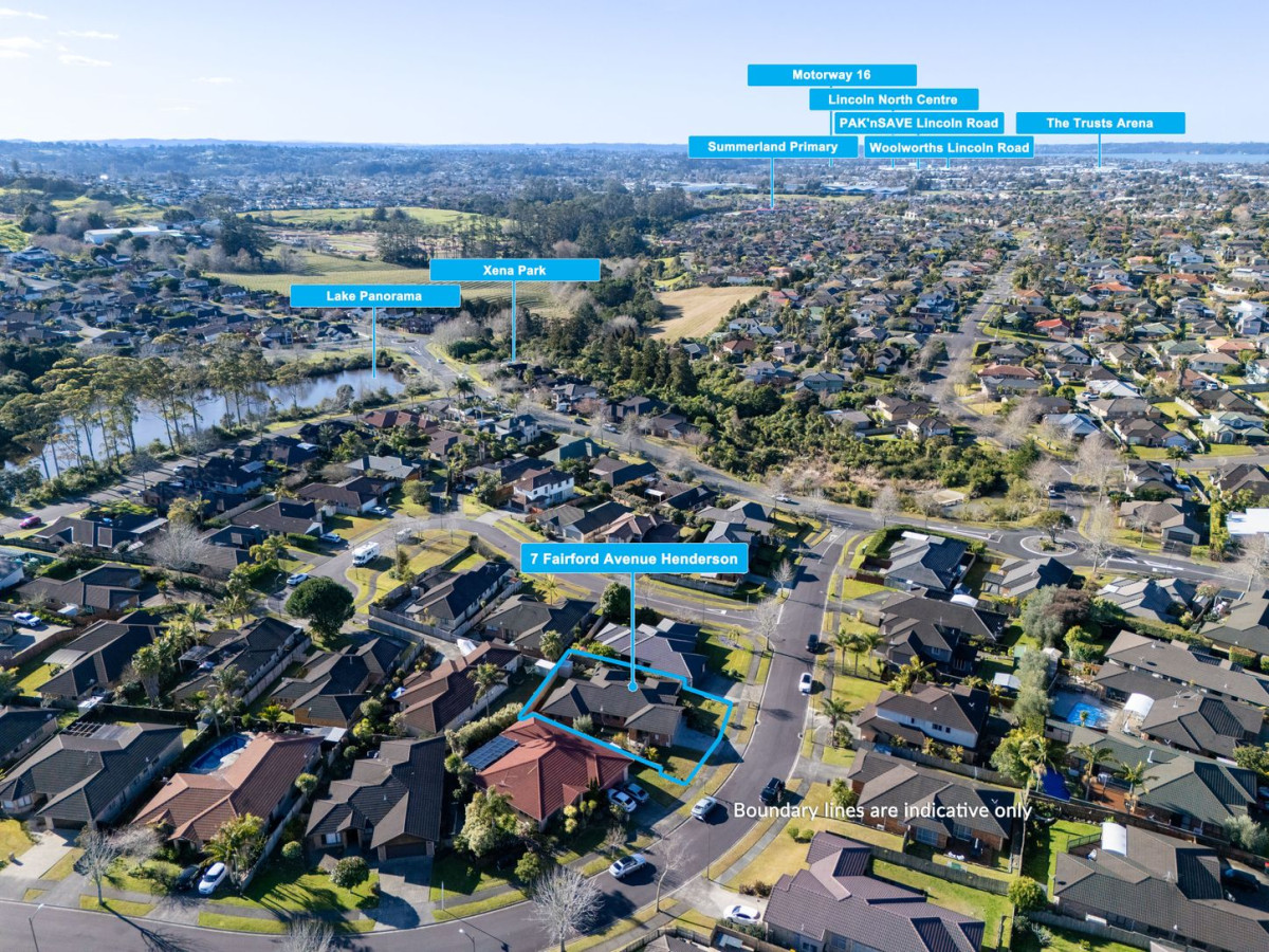 Deceased Estate For Sale After 21 Years, 580m2 section, Brick and tile 4 beds 2 baths house with double garage, 7 Fairford Avenue, Henderson, Auckland