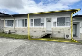 All Agents Welcome, Constructed from reliable concrete block and brick, Affordable 2 bed 1 bath home with car park, 4/134 Edmonton Road Te Atatu South, Auckland